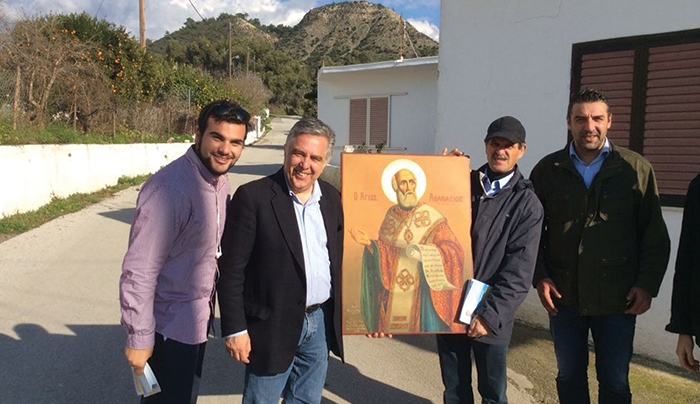 Ολοκλήρωσε την περιοδεία του στη Λέρο ο Βασίλης Υψηλάντης και από σήμερα συνεχίζει την προεκλογική του εκστρατεία στη Ρόδο.