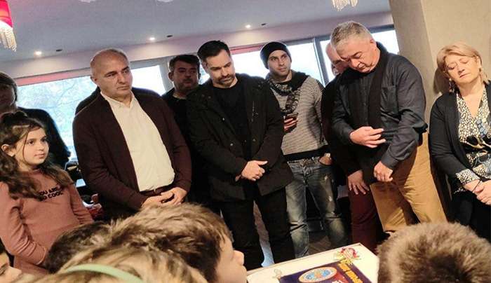 Στην κοπή της Πρωτοχρονιάτικης Πίτας του Συλλόγου TAE KWON DO Λέρου