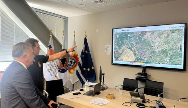 Ο Βασίλης Α. Υψηλάντης στο Υπουργείο Κλιματικής Κρίσης και Πολιτικής Προστασίας