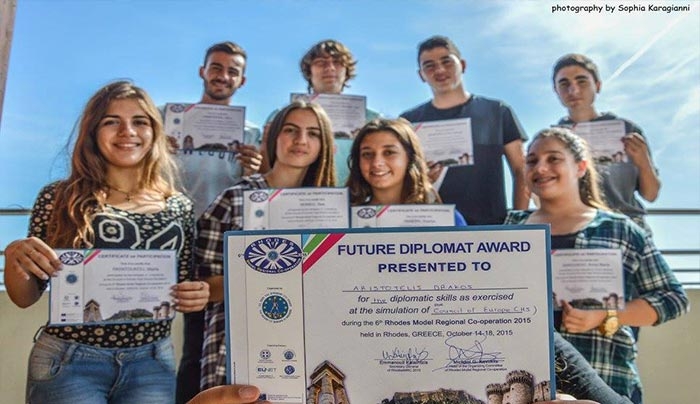 Το Ιπποκράτειο Λύκειο Κω στο 6ο Διεθνές Συνέδριο Προσομοίωσης Περιφερειακών Οργανισμών Ρόδου