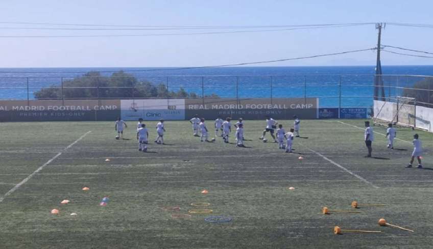 Camp της Ρεάλ Μαδρίτης σε συνεργασία με τον Όμιλο Μήτση στο γήπεδο της Δόξας Καρδάμαινας