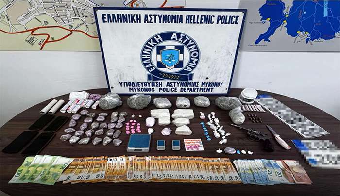 Εξαρθρώθηκε εγκληματική οργάνωση τα μέλη της οποίας διακινούσαν μεγάλες ποσότητες ναρκωτικών ουσιών στην Μύκονο