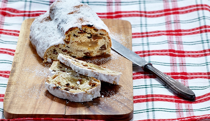 Buche de Noel (Χριστουγεννιάτικο μπουσέ)