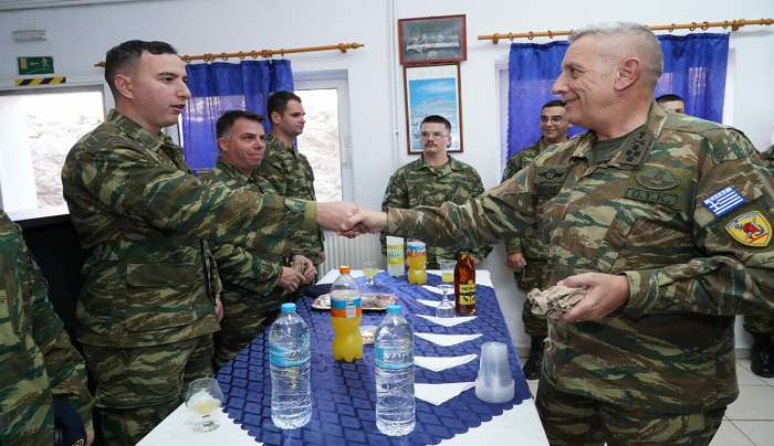 Σε Ρόδο, Καλόλιμνο, Φαρμακονήσι και Αγαθονήσι ο Αρχηγός ΓΕΕΘΑ Κων/νος Φλώρος