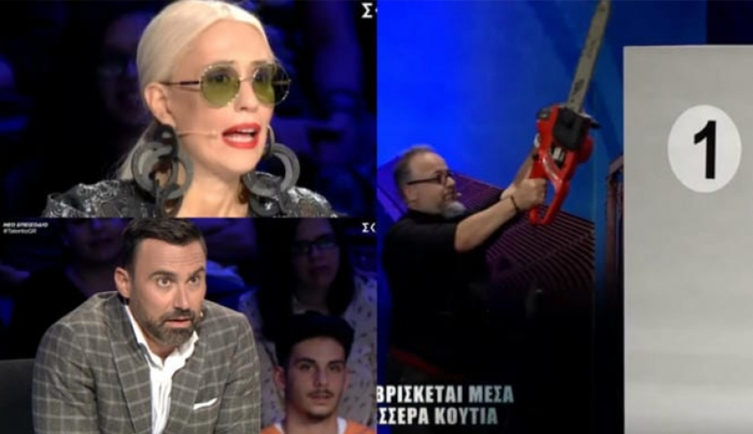 Ελλάδα έχεις ταλέντο: Έκοψε την ανάσα με το αλυσοπρίονο!
