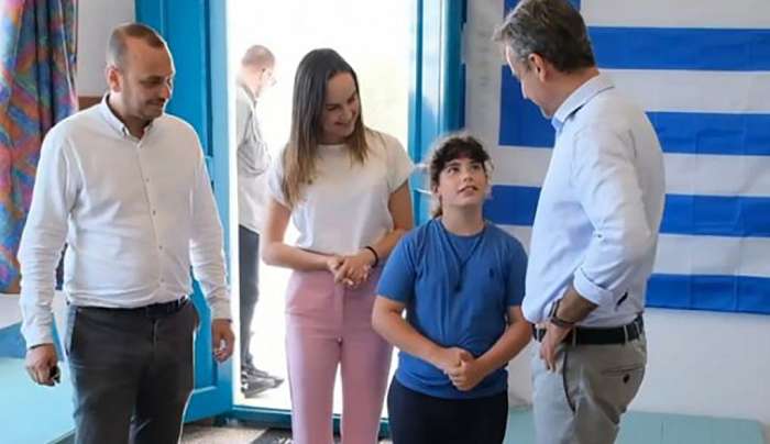 Κυρ. Μητσοτάκης: Η υπόσχεση που έδωσε στον μοναδικό μαθητή στους Αρκιούς (βίντεο)