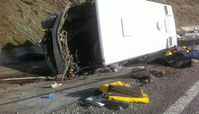 Τουρκία: 15 νεκροί και 27 τραυματίες από ανατροπή λεωφορείου