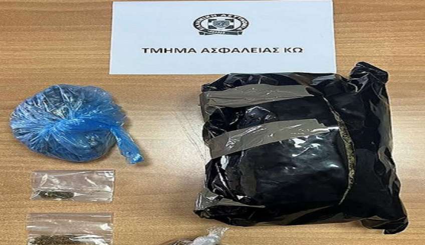 Συνελήφθη ημεδαπός για διακίνηση ναρκωτικών (1 κιλό κάνναβη) και κατοχή λαθραίων καπνικών προϊόντων στην Κω