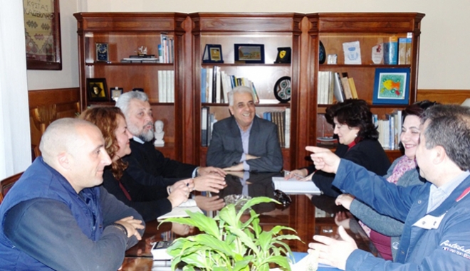 Συνάντηση Δημάρχου Κω με τον Σύλλογο Γονέων και Κηδεμόνων του Γυμνασίου-Λυκείου Ζηπαρίου