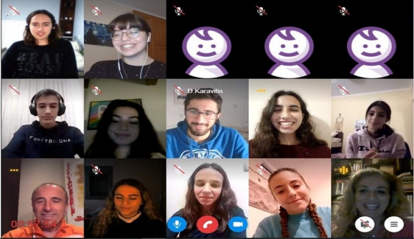 Συνέντευξη μαθητών 1ου ΓΕΛ Κω στον Αντώνη Συκάρη μέσω Tipping Point
