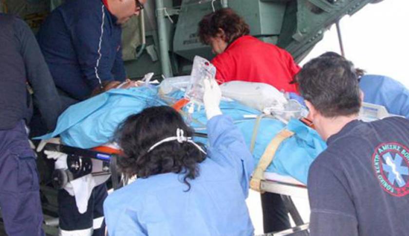 Διπλή αεροδιακομιδή σωτηρίας από τη Ρόδο στην Κρήτη