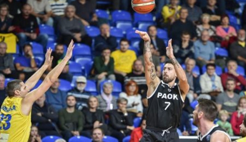 Περίπατος του ΠΑΟΚ στην Τσεχία 94-69 την Οπαβα για το Champions League