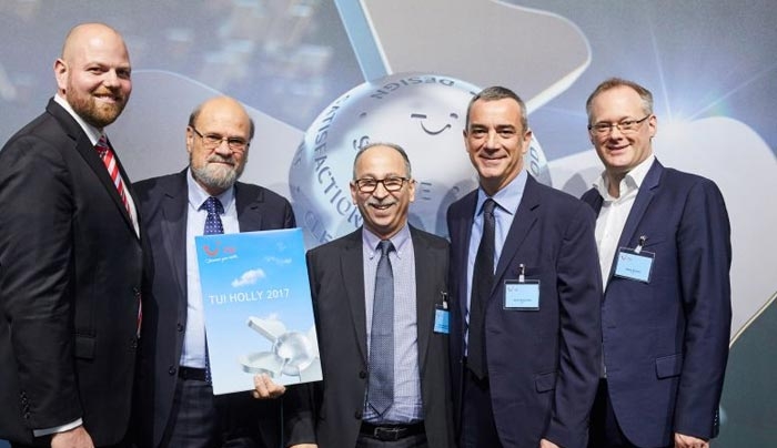 ΝΕΑ ΔΙΑΚΡΙΣΗ του BLUE LAGOON GROUP-Για 5η συνεχή χρονιά το βραβείο TUI HOLLY στο Palazzo Del Mare