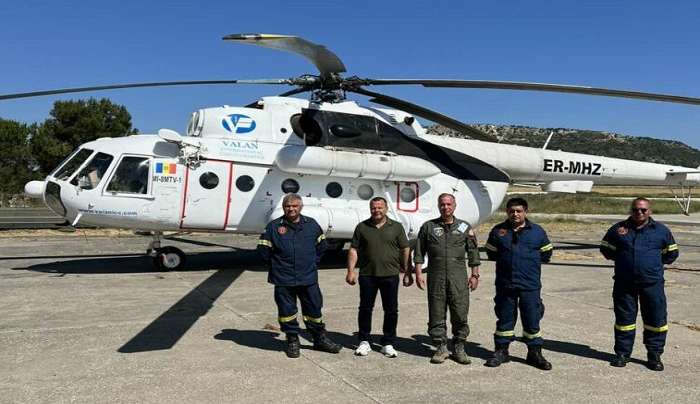 Χ. Ευστρατίου στον RV: Ενισχυμένος και φέτος ο στόλος των εναέριων μέσων πυρόσβεσης στη Ρόδο