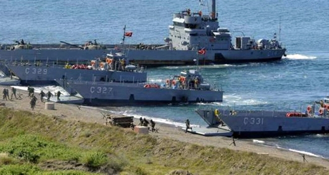 Μεγάλη τουρκική άσκηση κοντά στο Καστελόριζο