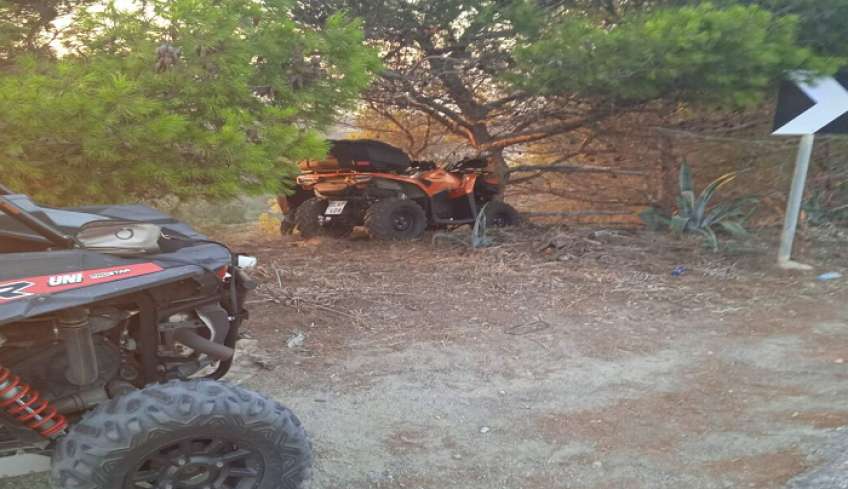 Σοκαριστικό τροχαίο με θύμα νεαρή τουρίστρια οδηγό γουρούνας στις ''Πόρτες''