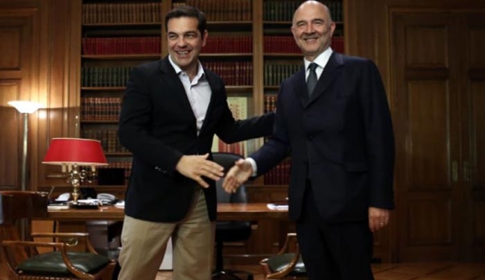 Αυτά συζήτησαν Τσίπρας και Μοσκοβισί