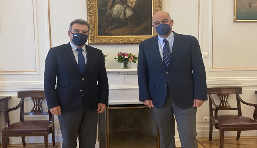 Συνάντηση του Μ. Κόνσολα με τον Υπ. Εξωτερικών, Νίκο Δένδια, για το ζήτημα της παράνομης αλιείας τουρκικών αλιευτικών στο Αιγαίο