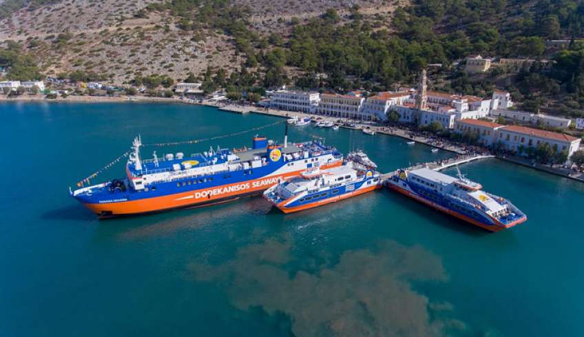 Τα δρομολόγια των πλοίων της DODEKANISOS SEAWAYS μέχρι 9 Ιουλίου 2023.