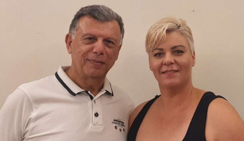 Με τον Θεοδόση Νικηταρά και η Ειρήνη Διαμαντή