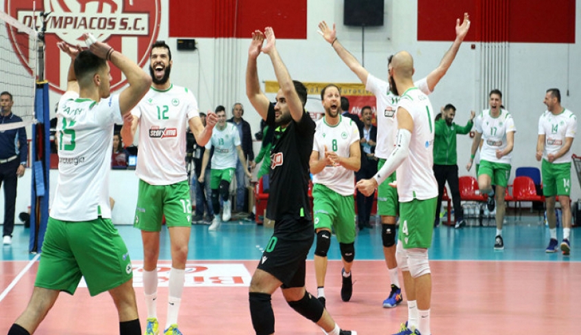 Volley League: Νέος θρίαμβος του Παναθηναϊκού επί του Ολυμπιακού, τον κέρδισε 1-3 σετ μέσα στου Ρέντη