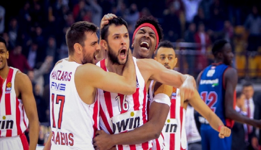 Αλύγιστος ο Ολυμπιακός, 91-87 (παράταση) την Μπασκόνια για την Euroleague